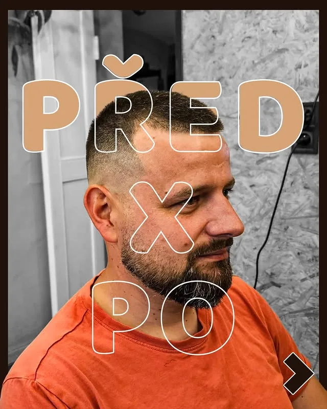Instagram příspěvek Caveman barbershop